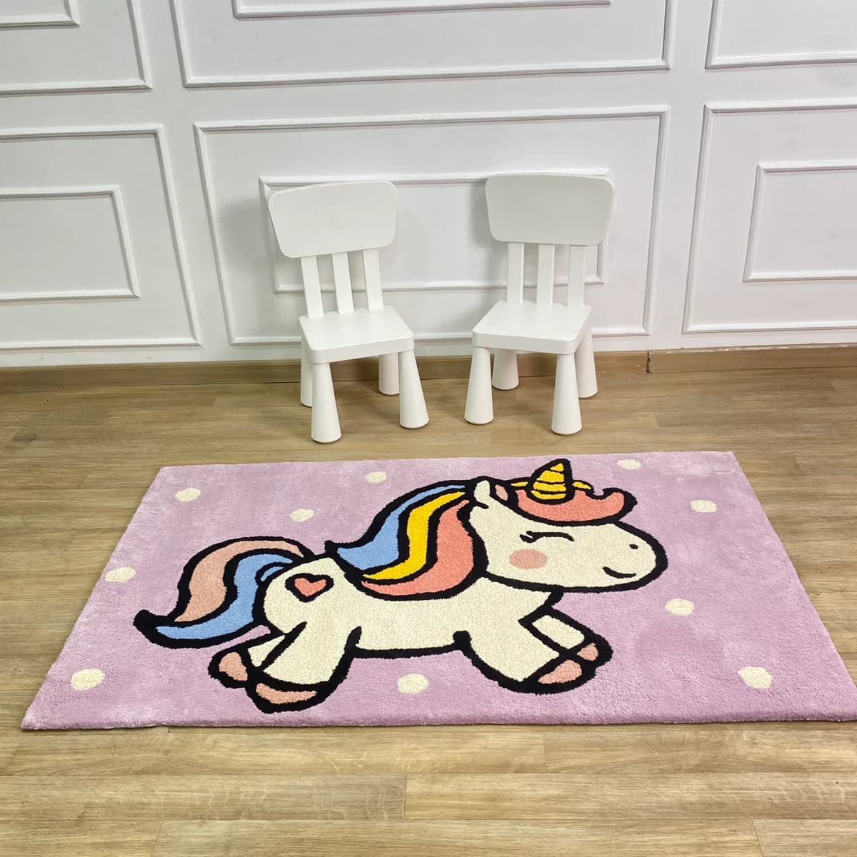 Purple Unicorn Kids Carpet
